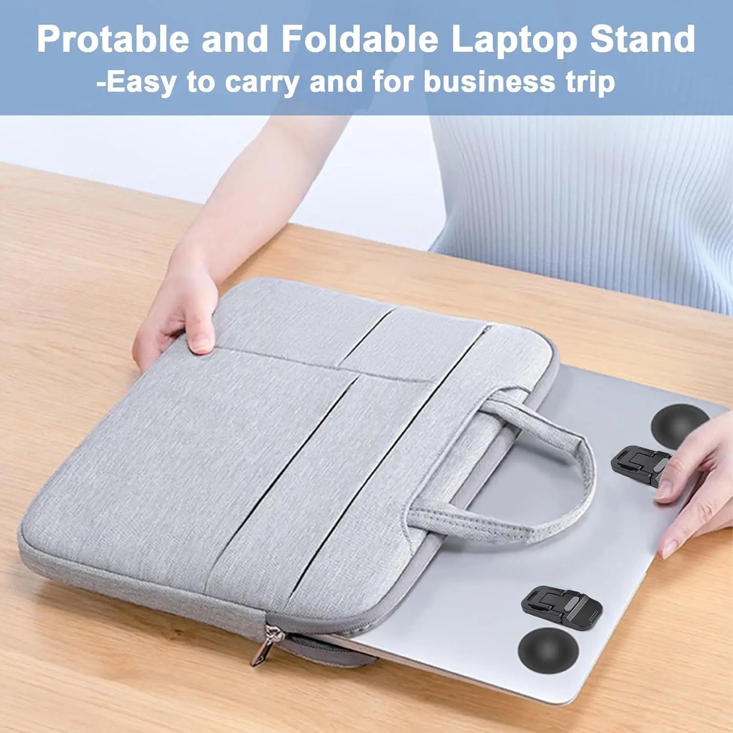 Aluminum Alloy Adjustable Laptop Stand - WinSupport Tech