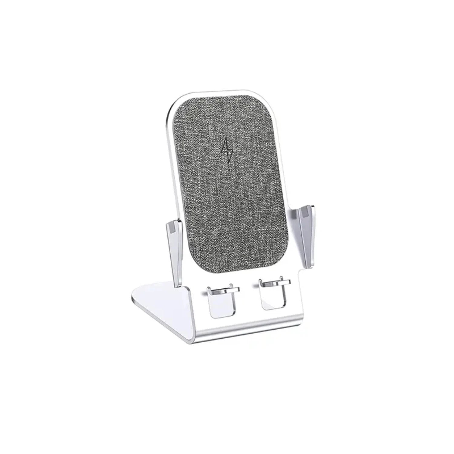 AZEADA Wireless Charger Stand 15W Fast Wireless Charging Station Ultra-Thin Aluminum Alloy Cell Phone Stands For IPhone 14/13/12