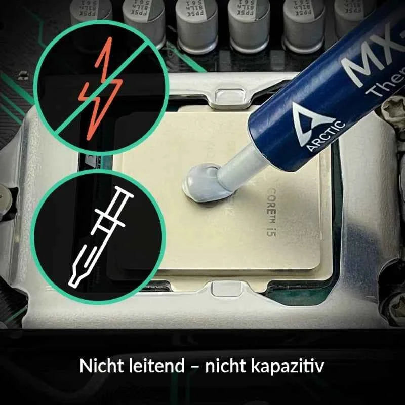 ARCTIC MX-4 (4g/8g/20g) Premium Performance Thermal Paste for all processors (CPU, GPU - PC), very high thermal conductivity