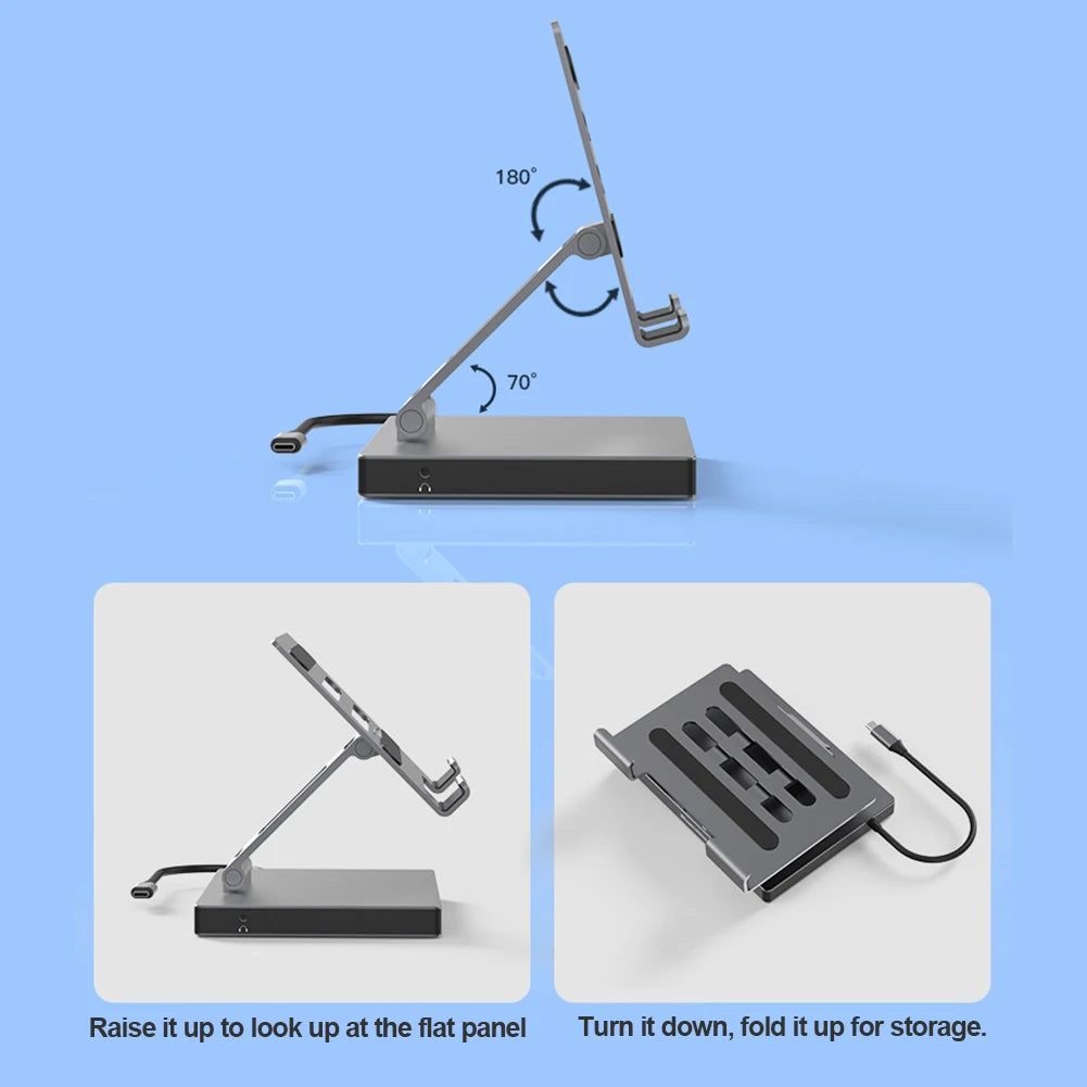 Type C Docking Station – 8-in-1 / 9-in-1 Multiport Hub