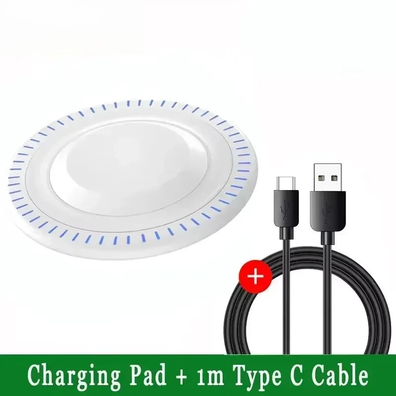 100W Fast Wireless Charger Pad For iPhone 15 14 13 12  X Pro Max 8 Samsung Galaxy S23 Xiaomi Wireless Charging Station Chargers