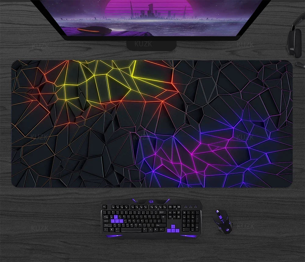 Gaming Mouse Pad Mousepad Gamer Desk Mat Large Keyboard Pad Xll Carpet Computer Table Surface For Accessories Xl Ped Mauspad - WinSupport Tech