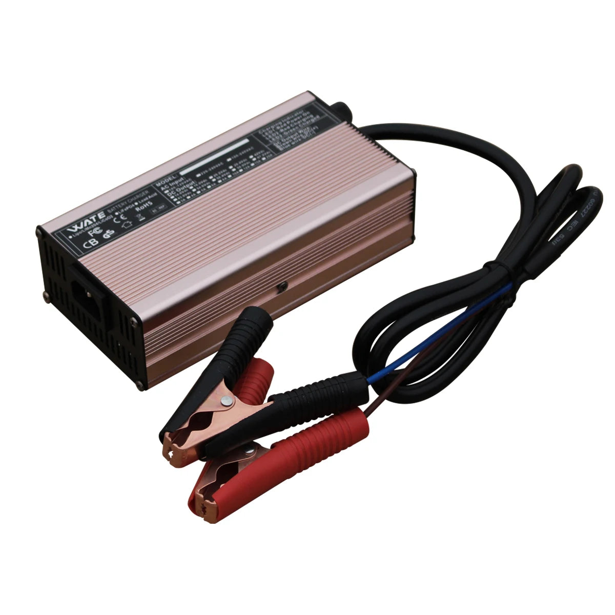 14.6V 25A Lifepo4 Charger 4S 12VCharger For Lithium iron Phosphate Battery Pack Smart Aluminum case