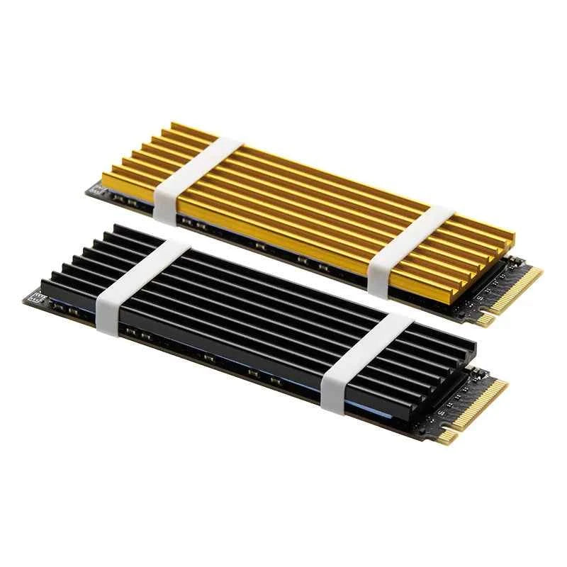M.2 NVME NGFF 2280 Solid State Hard Disk Radiator Aluminum M.2 SSD Heatsink M.2 SSD Cooler With Thermal Pad For PS5 Desktop PC