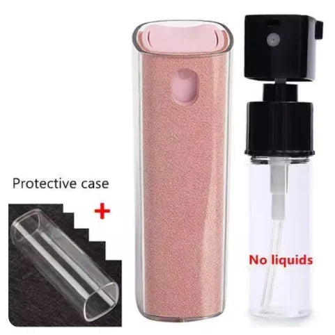 2-in-1 Screen Cleaner Kit  For Phone/Laptop/Tablet/TV/Monitor/Car Screens Spray and Wipe Cleaning Tools