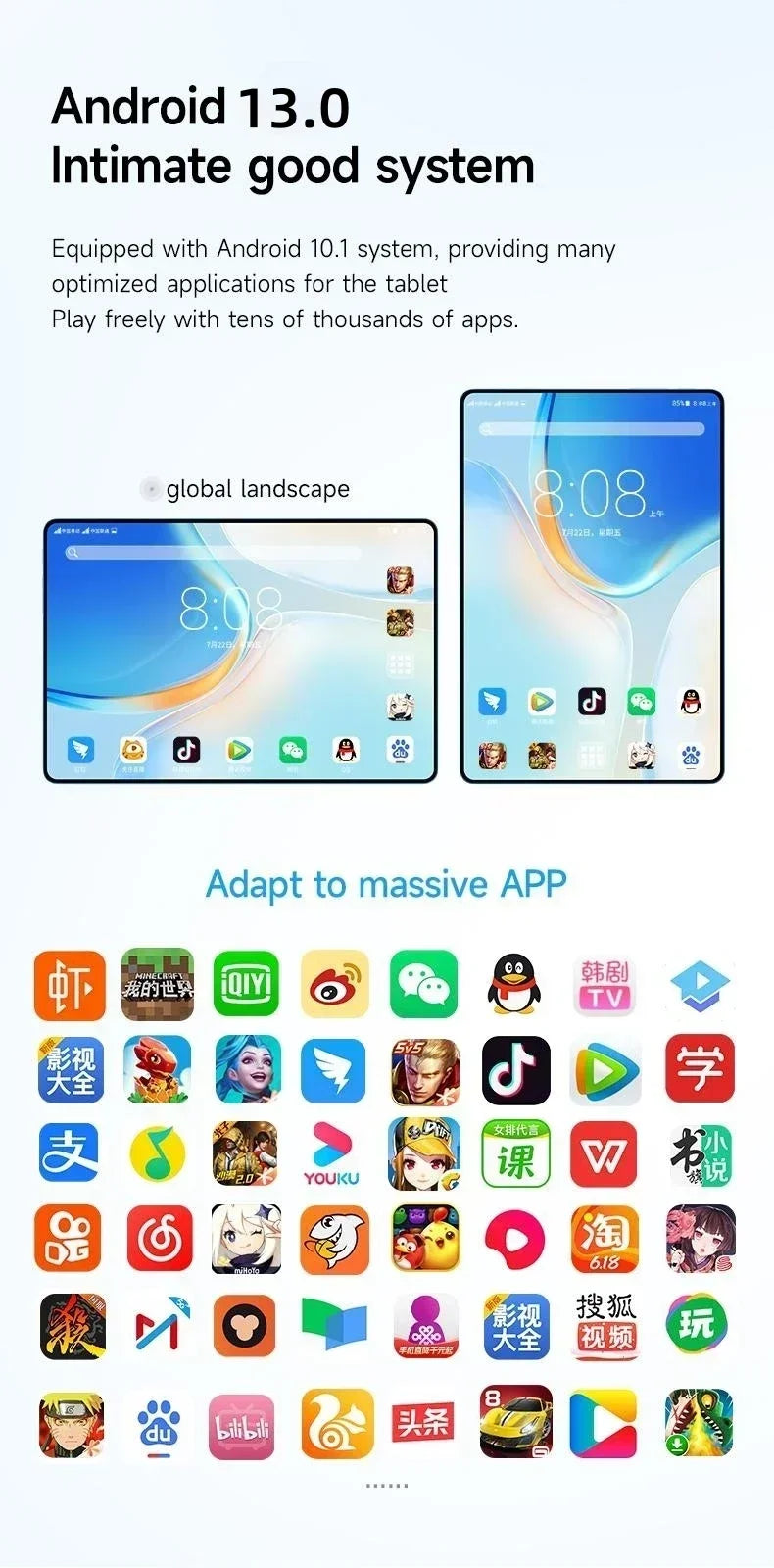 2025 New iPad Air PRO Latest Global First Tablet mi Android 14 Snapdragon 8Gen3 11 inch Soft Light Screen WiFi GPS WPS 5G планше