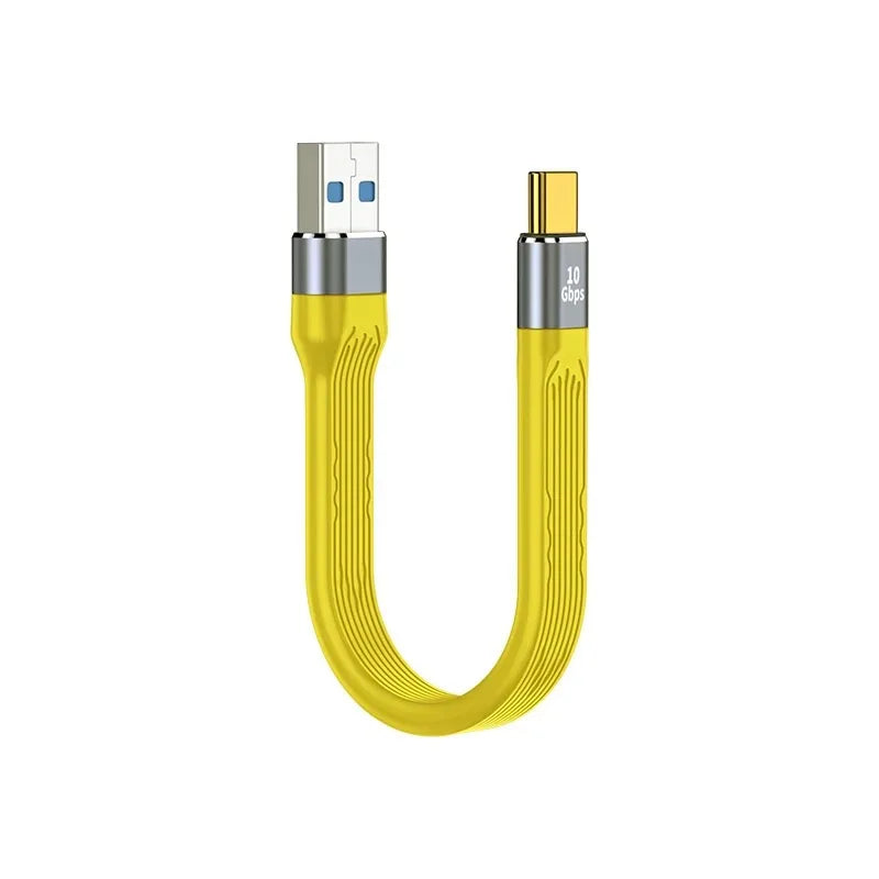 5A Fast Charging Short Cable PD 100W USB C to Type C Cable 40Gbps Data Cable Thunderbolt 3 4K@60Hz Cable For Laptop Cellphone