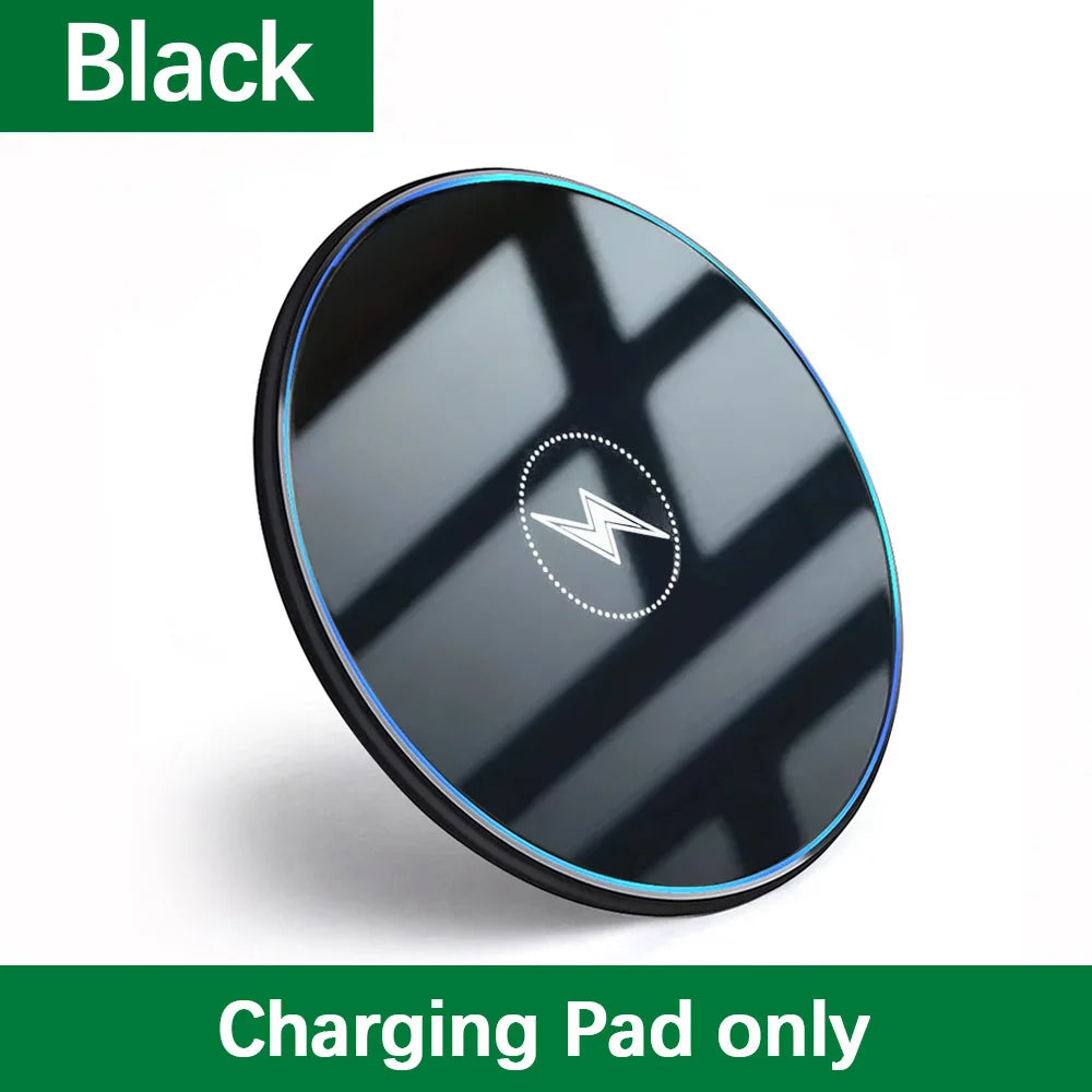 Universal Wireless Charger for Apple iPhone 17/16/15 pro Max Samsung Galaxy S22/S21 Huawei Xiaomi  Google Pixel - Compatible wireless chargers