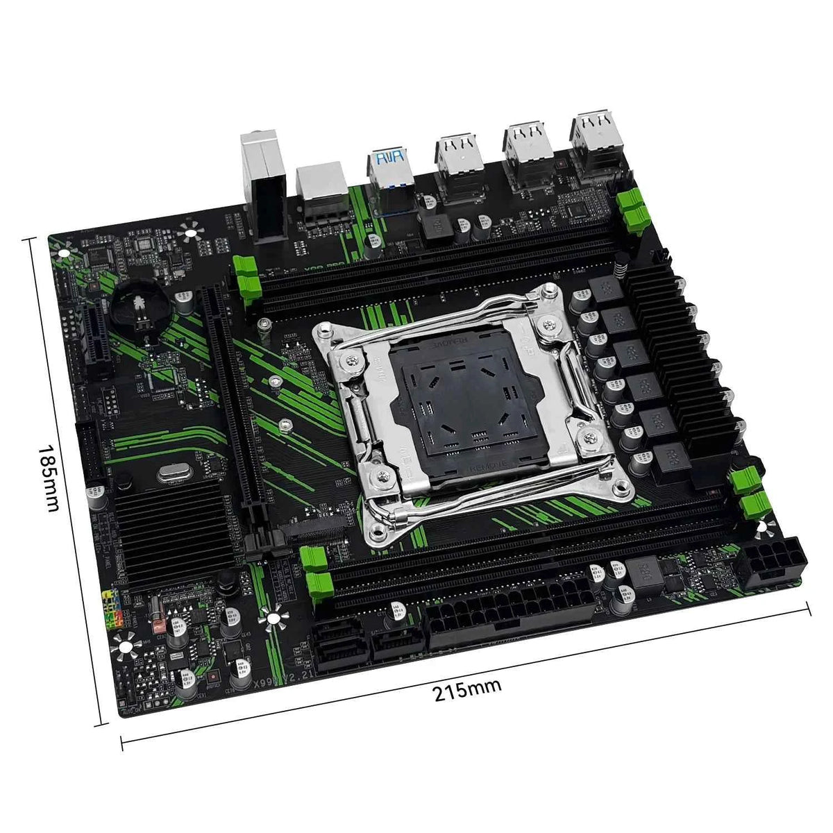 MACHINIST X99 Motherboard X99 PR9 Support TPM2.0 LGA 2011-3 Intel Xeon E5 V3&V4 CPU DDR4 RAM SATA/NVME M.2 Slot USB3.0