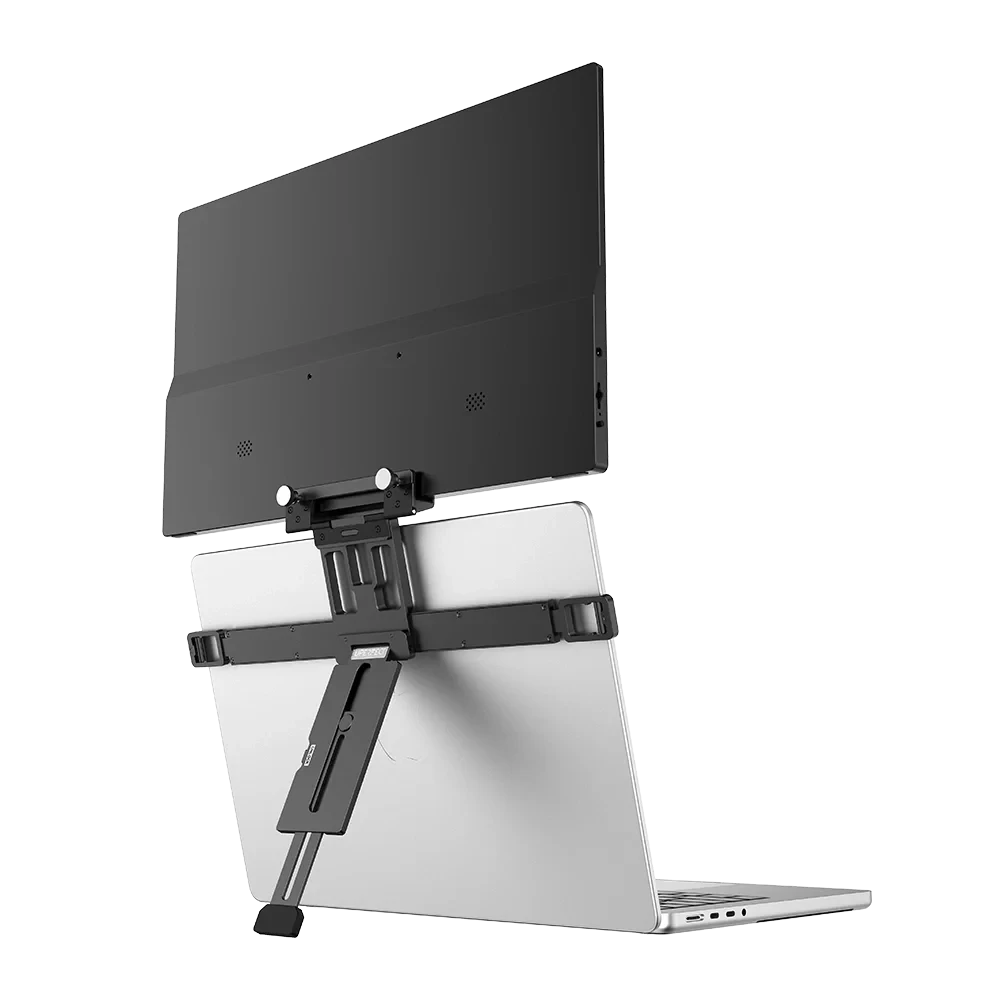 UPERFECT UStand Air Floating Stacked Portable Monitor Stand for Flexible Dual-Screen Setup Adjustable Aluminum Clamp For Laptop