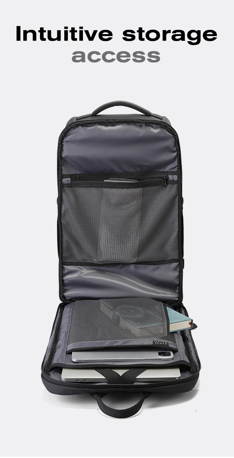 BANGE Carry On Backpack Cabin Bag Travel Backpack for Men Shoes Handle Luggage Leisure Laptop Backpack mochila para viaje cabina