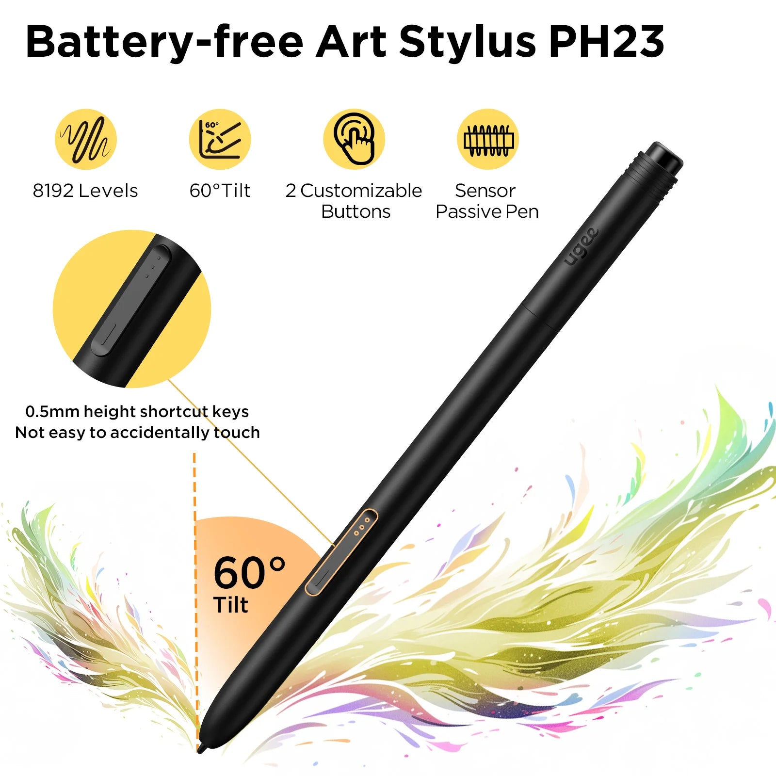 Ugee M808 Drawing Tablet Graphic Table 10 inch Digital Pen Board Writing Pad for Android PC Windows Children Professional Design