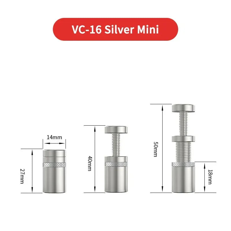 TEUCER VC-16 Computer Case Graphics Card Holder Aluminum RTX3090 4090 GPU Support 27-120mm Expansion Bracket