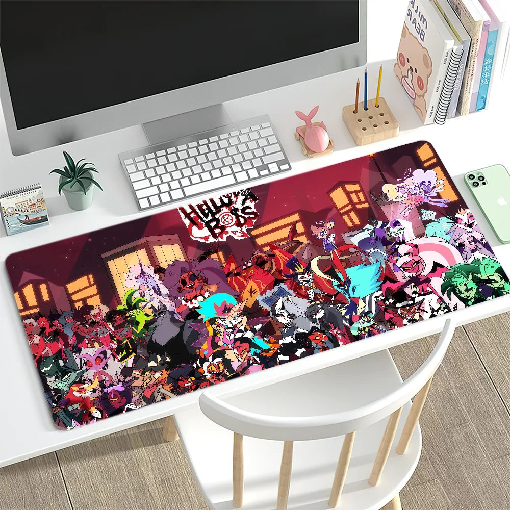Mouse H-Helluva Pad Anti-fray B-Boss Home Custom Ergonomic Office Rubber Cartoon Large Desk Funny Mat Keyboard PC Non-slip