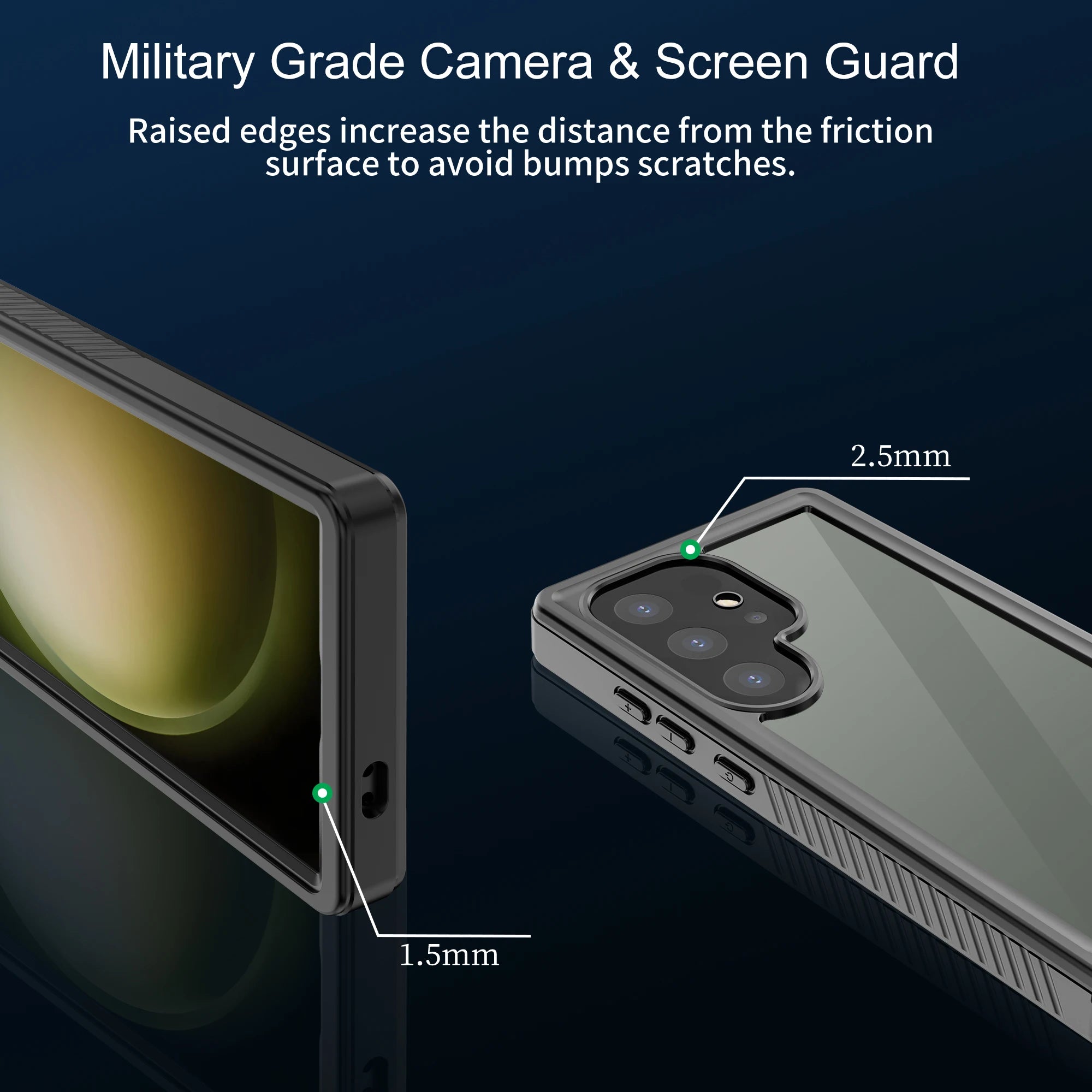 Shellbox Outdoor Swimming Underwater Photography IP68 Waterproof Phone Case with Lanyard for Samsung Galaxy S25Ultra S24U S23/22