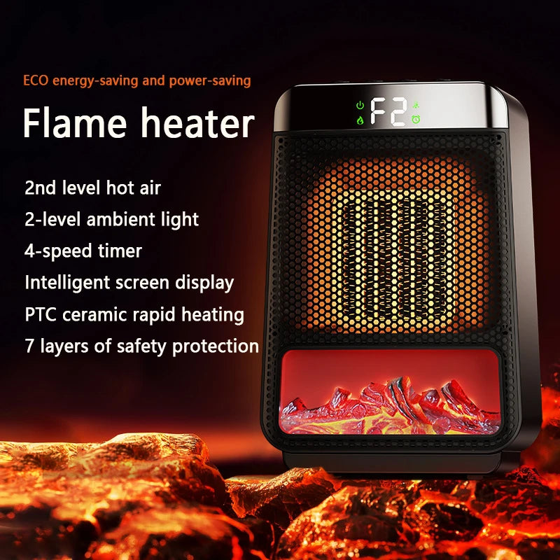 Portable Electric Heater For Heater Desktop Heaters Saving For Office Space PTC Ceramic Room Heater Warmer Machine for Winter