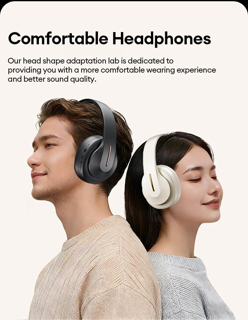 Lenovo Bluetooth 6.0 Over-Ear Headsets Low Latency Music Wired/Wireless Headphones Noise Reduction Stereo Sound LES-107 Earbuds