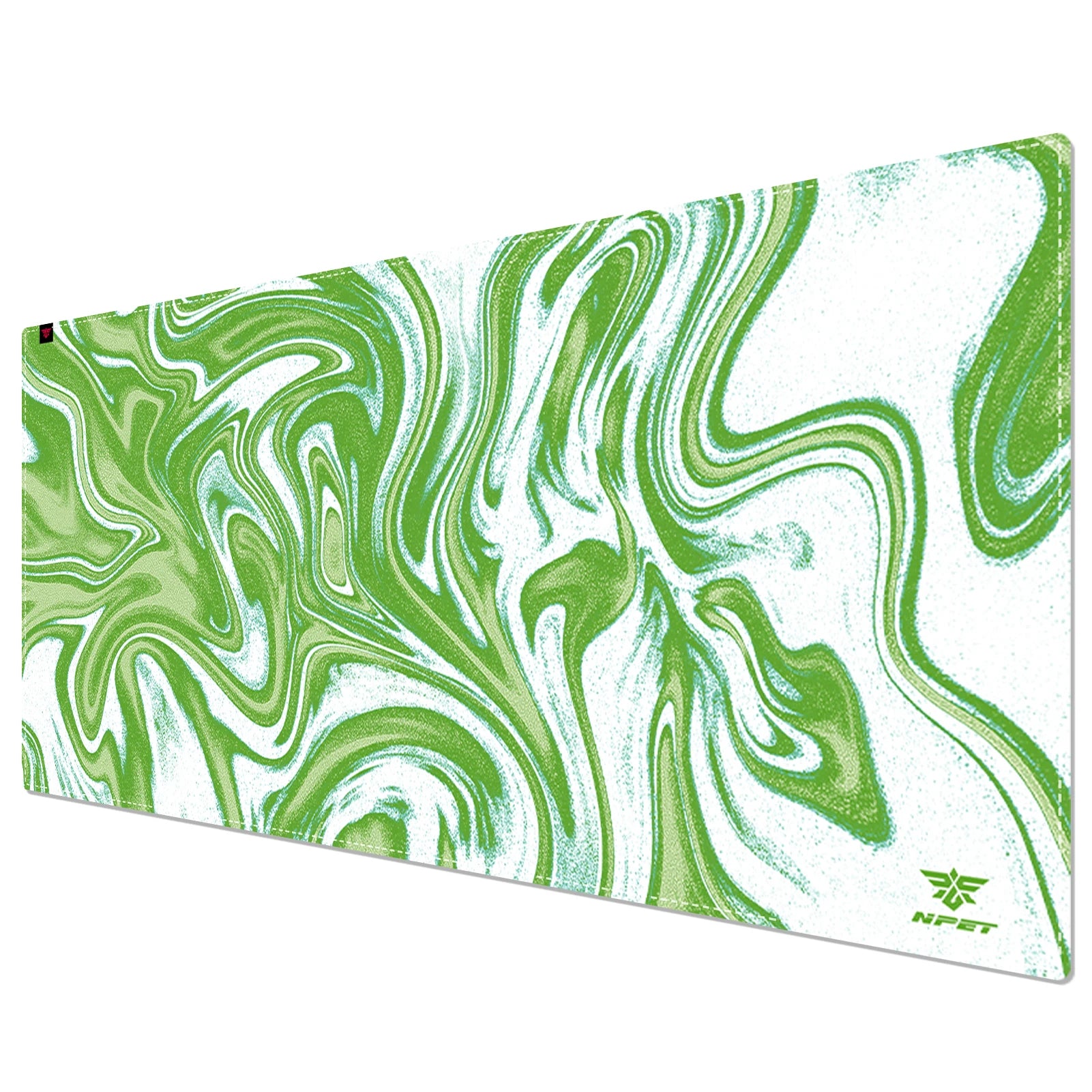 NPET N110 Extended Big Mouse Pad Large, With 3mm Non-Slip Base And Stitched Edge, 35x17 Inch For Home Office - WinSupport Tech