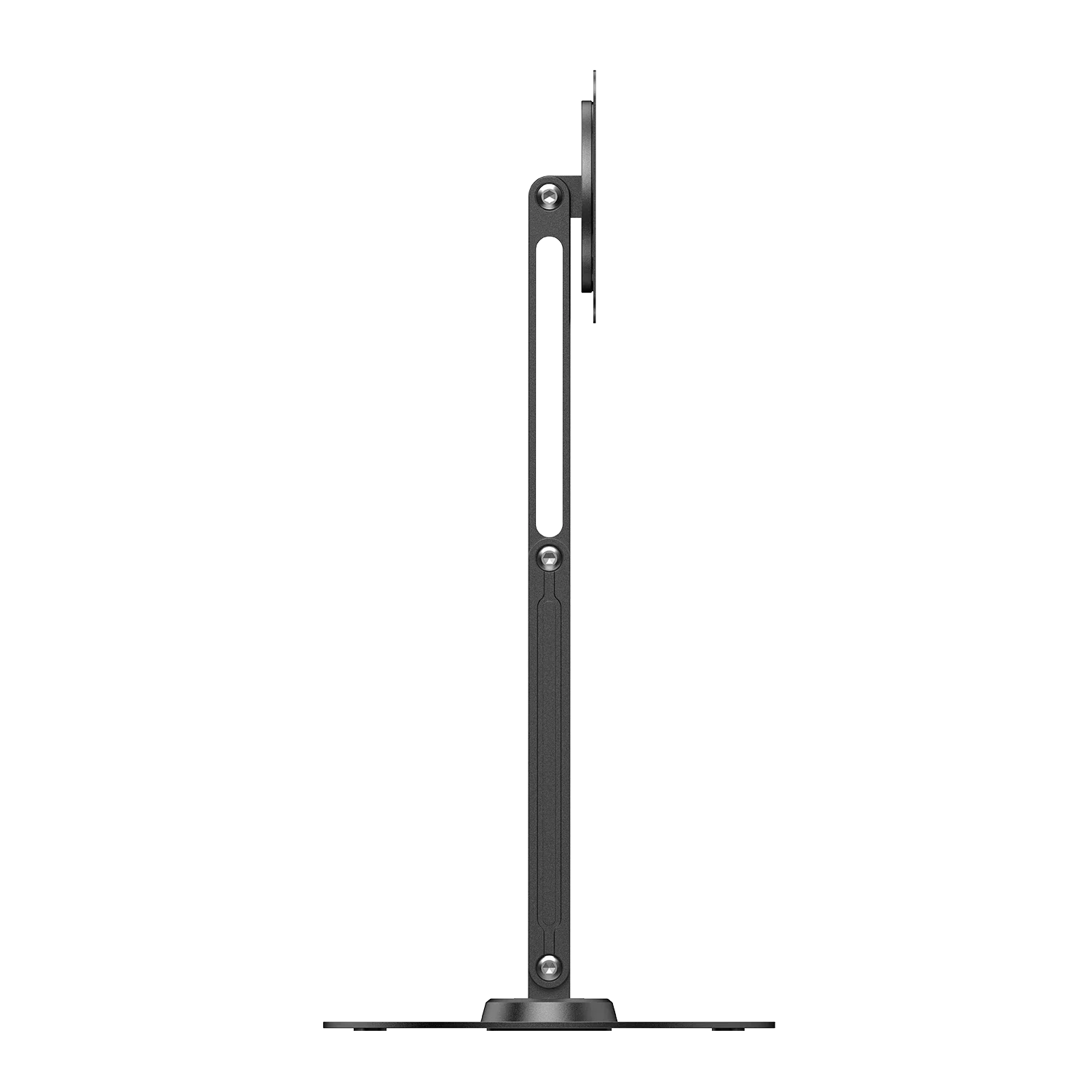 UPERFECT Portable Magnetic VESA Stand with 360° Swivel Base Aluminum Desktop Mount for 10–18.5″ Devices Supports up to 4.4 lbs