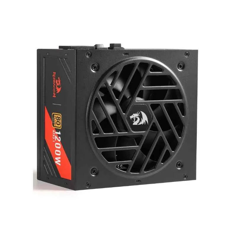 Redragon RGMS-1200W PRO 80+ Gold 1200 Watt Power Supply w/Upgraded ATX 3.1 & PCIe 5.1 Fully Modular