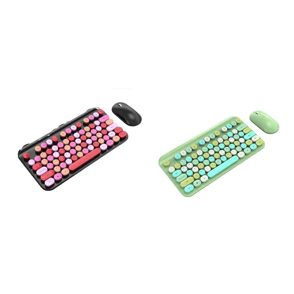 1600DPI Gaming Wireless Keyboard Gamer Laptop Mechanical Keypad USB Mouse Set Electronic for Home Living Room Type