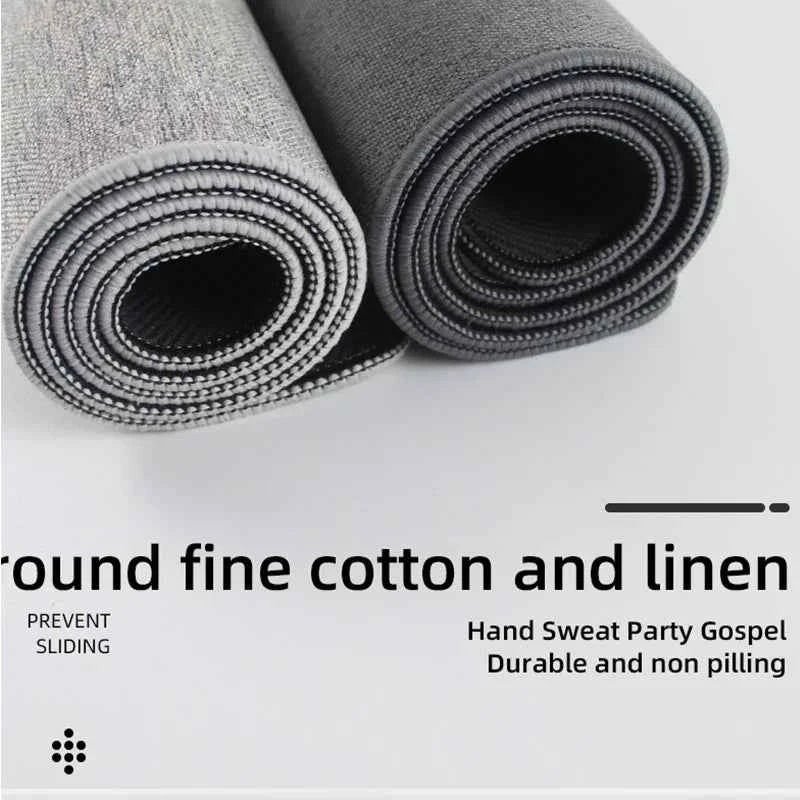 Cotton and Linen Rubber XXL Mouse Pad Gaming MousePad Large Desk Mat Gaming PC Desk Mat Keyboard Pad Computer Desk Pad