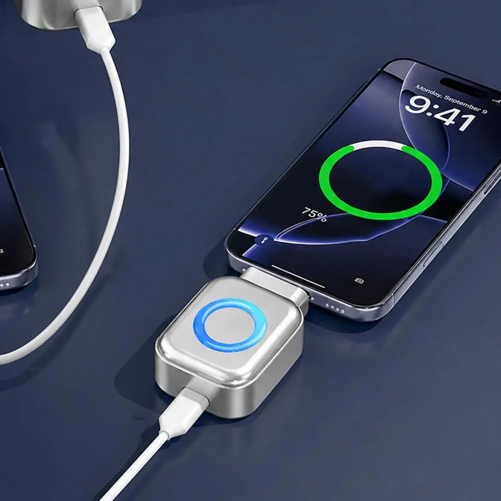 AI Smart Charging Disconnect Adapter Auto Power Off When Fully Charged 140W Type C Fast Charger Battery Protector