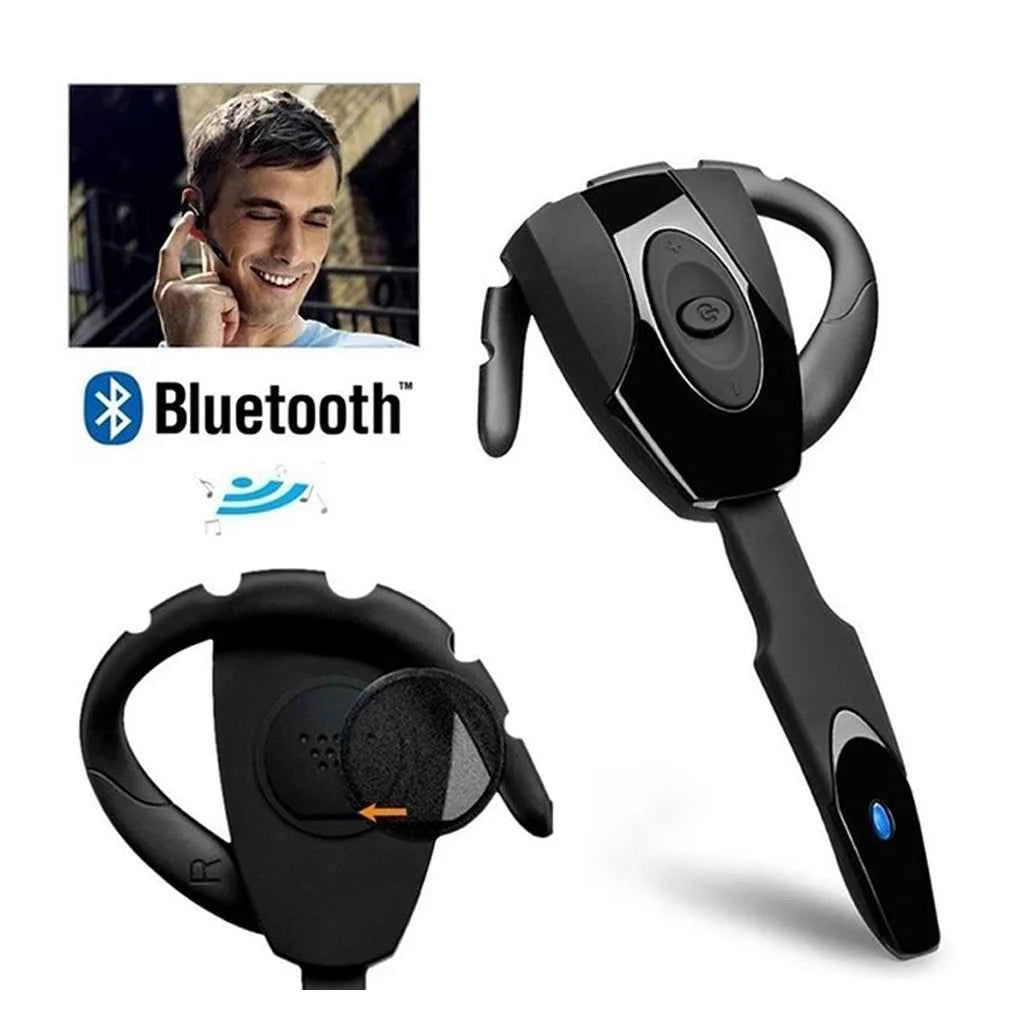 Wireless Headphones Business Earphones Bluetooth-Compatible Headset Microphone Standby Car Driving Sport Handsfree Rechargeable