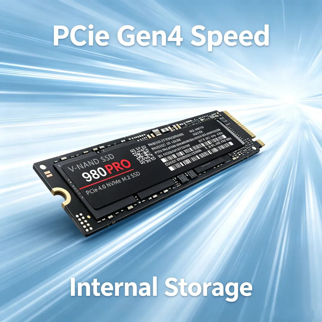 980 Pro M2 2280 NVMe High Speed SSD Hard Disk 1/2/4TB Option, High Read Write Speed Solid State Drive Perfect for PS5 Gaming Mac