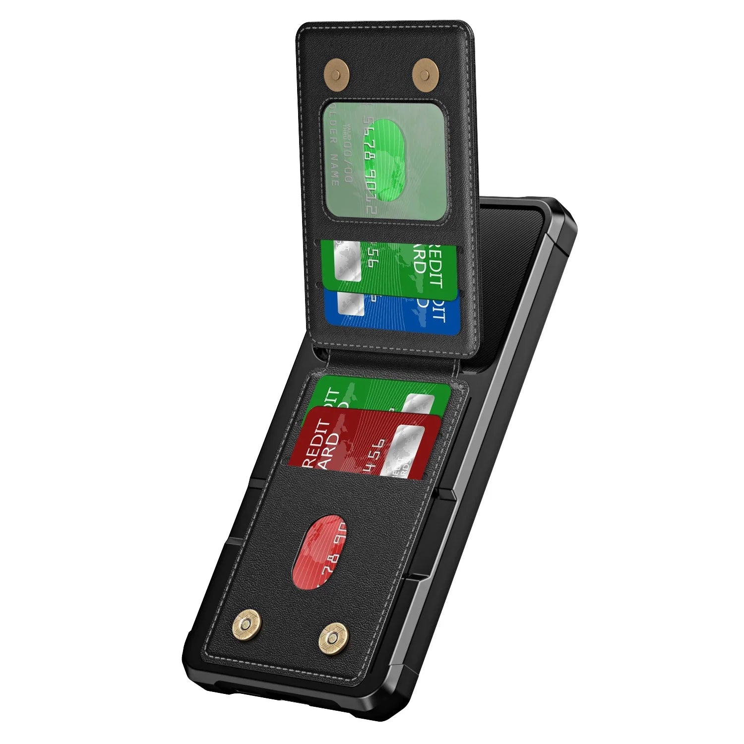 For Samsung Galaxy S25 Ultra S24 FE S23 S21 S22 A56 A36 A26 A16 A55 A35 A15 A54 A34 A23 5G A05 A05S 4G Card Holder Phone Case