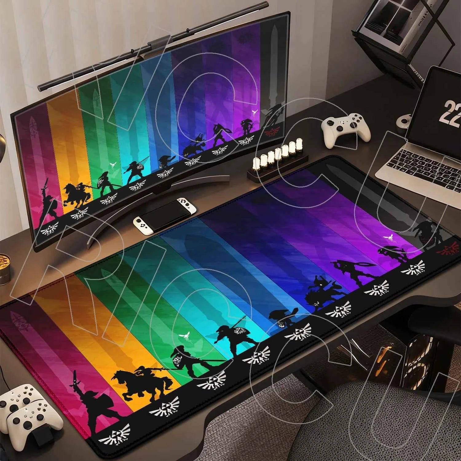 XXL HD Printing Zeldas of Legends Mouse Pad Maximum size 600x1200mm Keyboard Mousepad large Desk Mat PC Gamer Carpet Table pads