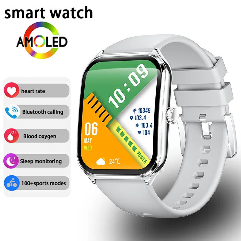 New Ultra Thin Smart Watch men 1.96