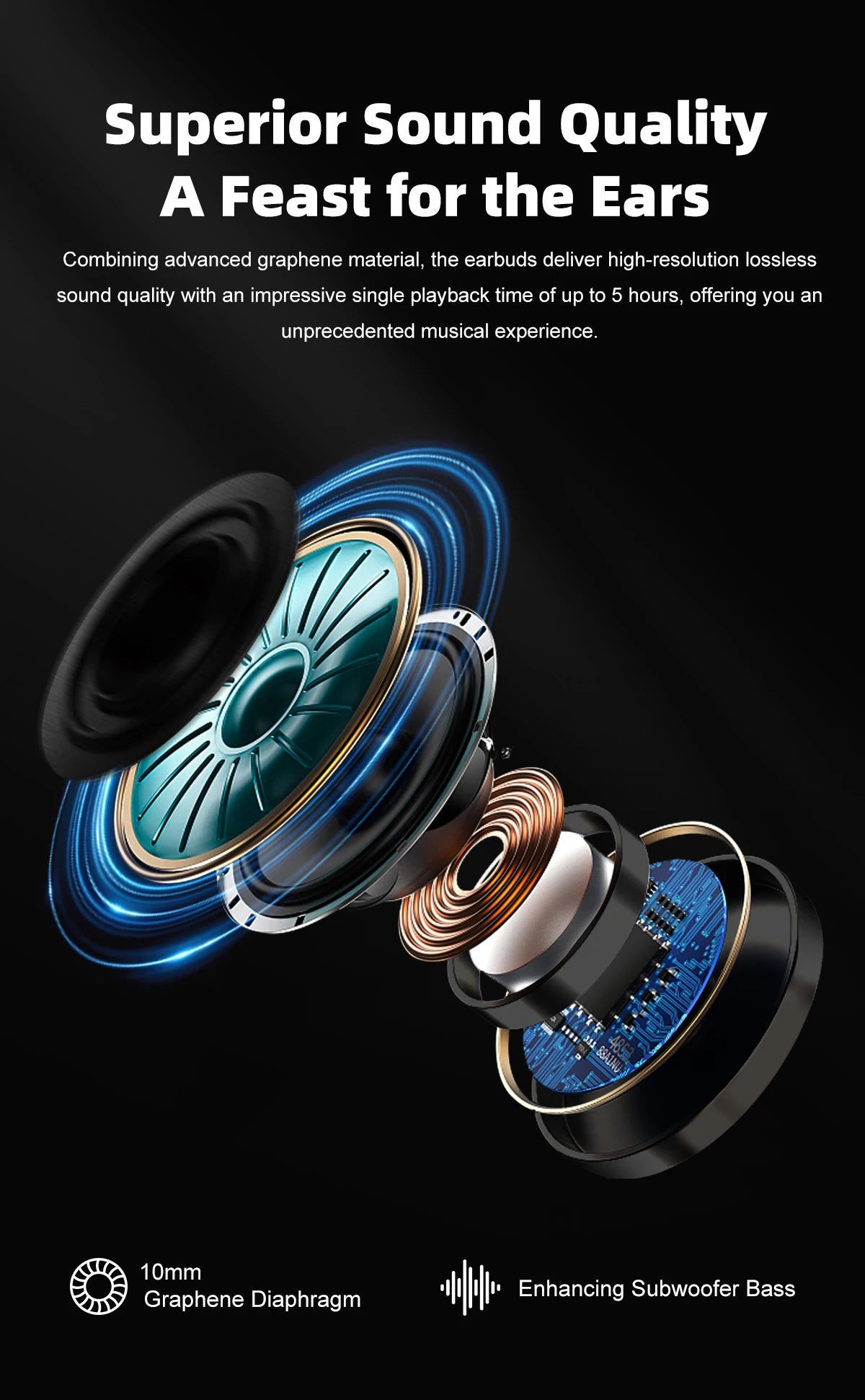New 3 in 1 Smart Watch for Men With TWS Headset Rugged Military Bluetooth Call Fitness Tracker IP67 Waterproof for Android iOS