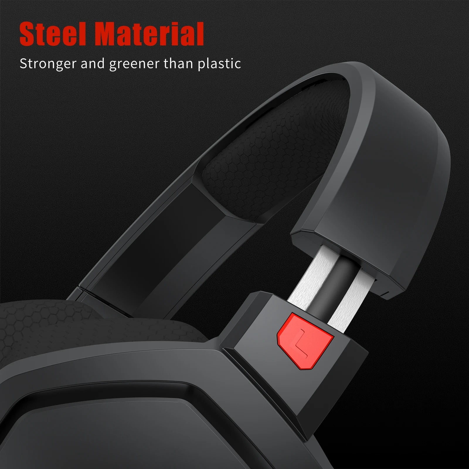 NUBWO G06 Wireless Gaming Headset – 2.4G & Bluetooth Headphones with Mic, 5ms Low Latency, 7.1 Surround Sound for PC, PS4 & PS5.