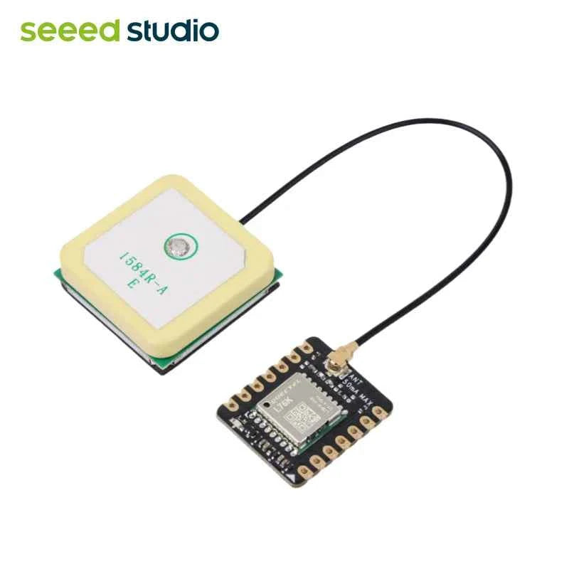 L76K GPS GNSS Module for XIAO, High Precision Multi-GNSS Receiver with Antenna, Low Power Tracking Module for IoT Robotics