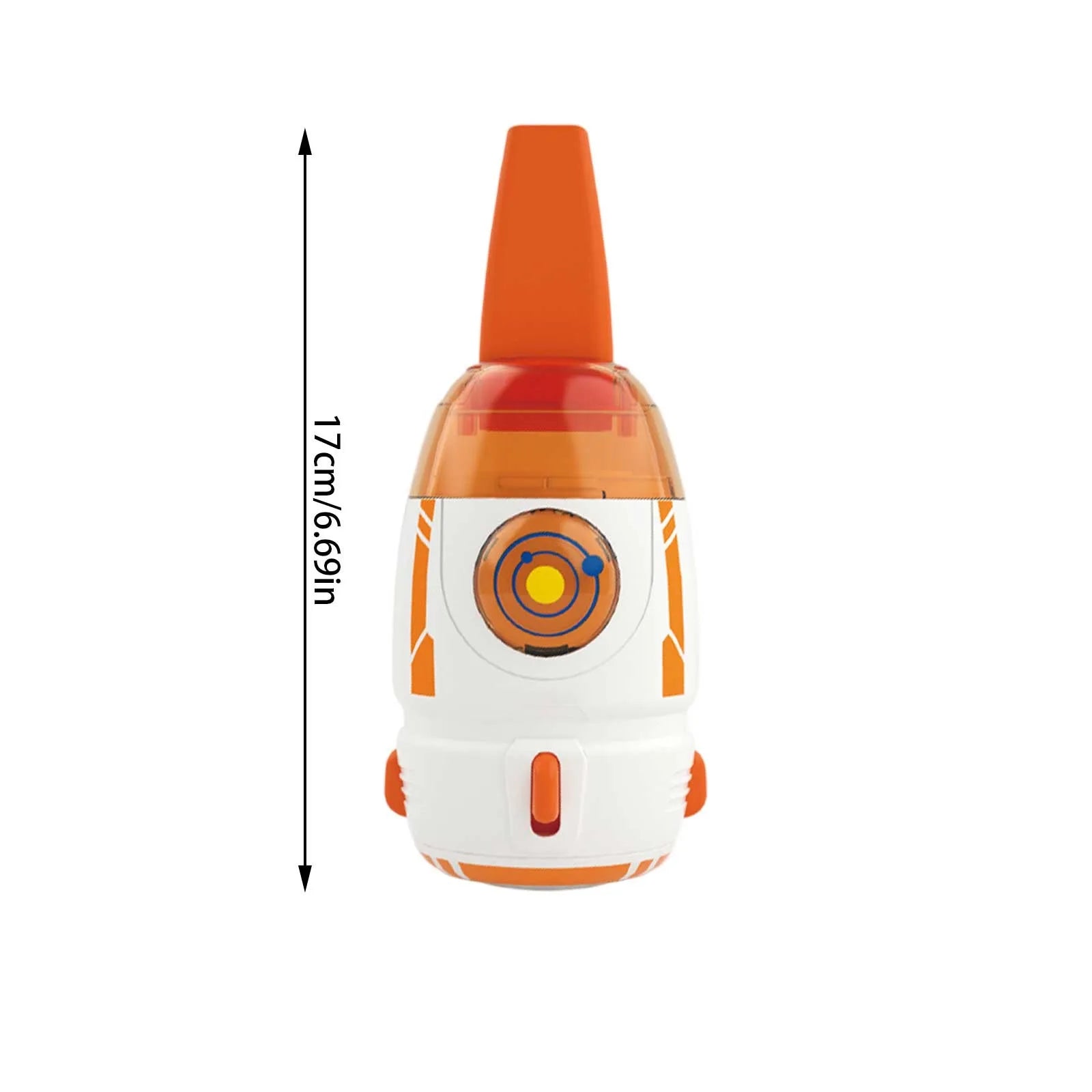 Desktop Vacuum Cleaner Little Rocket Shaped Electric Handheld Desktop USB Charging Cleaner Eraser Scrap Mini Keyboard Cleaner