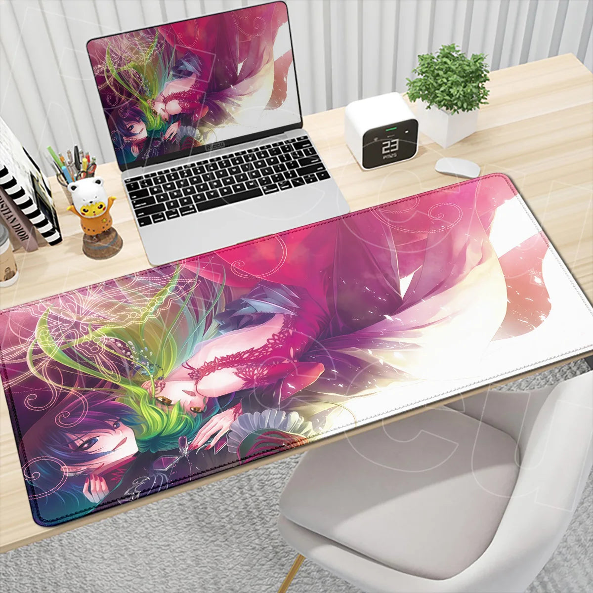 Code Geass Desk Mouse Pad XXL HD Printing Laptop Keyboard Mat Table Protector Carpet PC Gaming Accessories Lelouch CC Pretty Rug