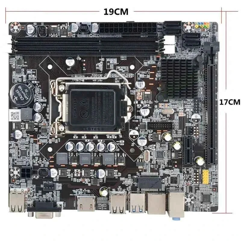 ENVINDA B75 Motherboard LGA 1155 Dual Channel DDR3 Memory SATA III USB 3.0 For Intel Core I7 I5 I3 Xeon CPU B75 Mainboard