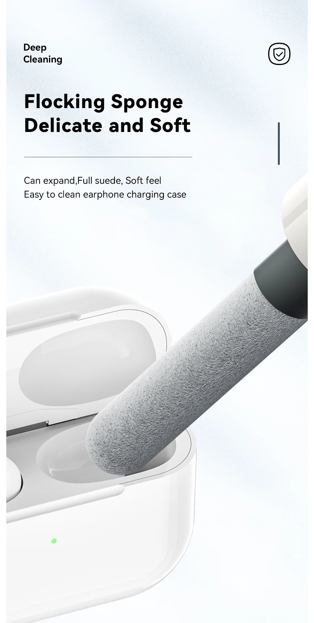 Essager 5 in 1 Cleaning Kit  For Computer Keyboard Cleaner Brush Earphones Cleaning Pen For AirPods Pro 3 iPhone Cleaning Tools