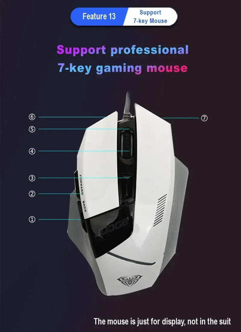 M1 Pro Gamepad Mobile Game Controller 4 in 1 Mouse Keyboard Converter BT V5.0 Programmable Adapter Support iOS Android System