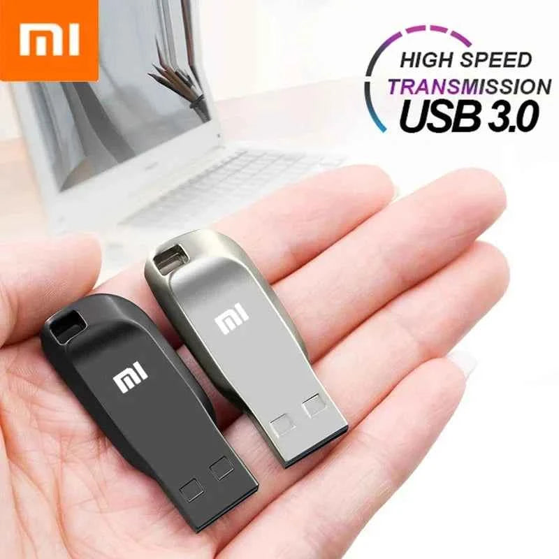 Xiaomi pendrive 3.2USB 2TB flash metal disk 1TB 512GB USB waterproof memory stick SSD unit, suitable for computer Disc buckle
