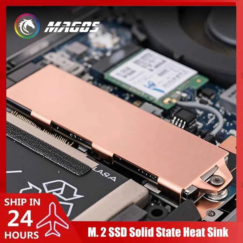 TN80 M.2 NVME 2280 2242 2230 Universal SSD Heatsink Pure Copper PS5 Radiator Solid State Drives Cooler Silicone for Laptop PC