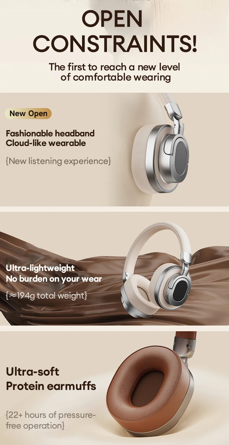 Lenovo LE602 Bluetooth 6.0 Earphones HD Call ENC Noise Reduction Headset HiFi Sound Wireless Ultra Low Latency Gaming Headphones