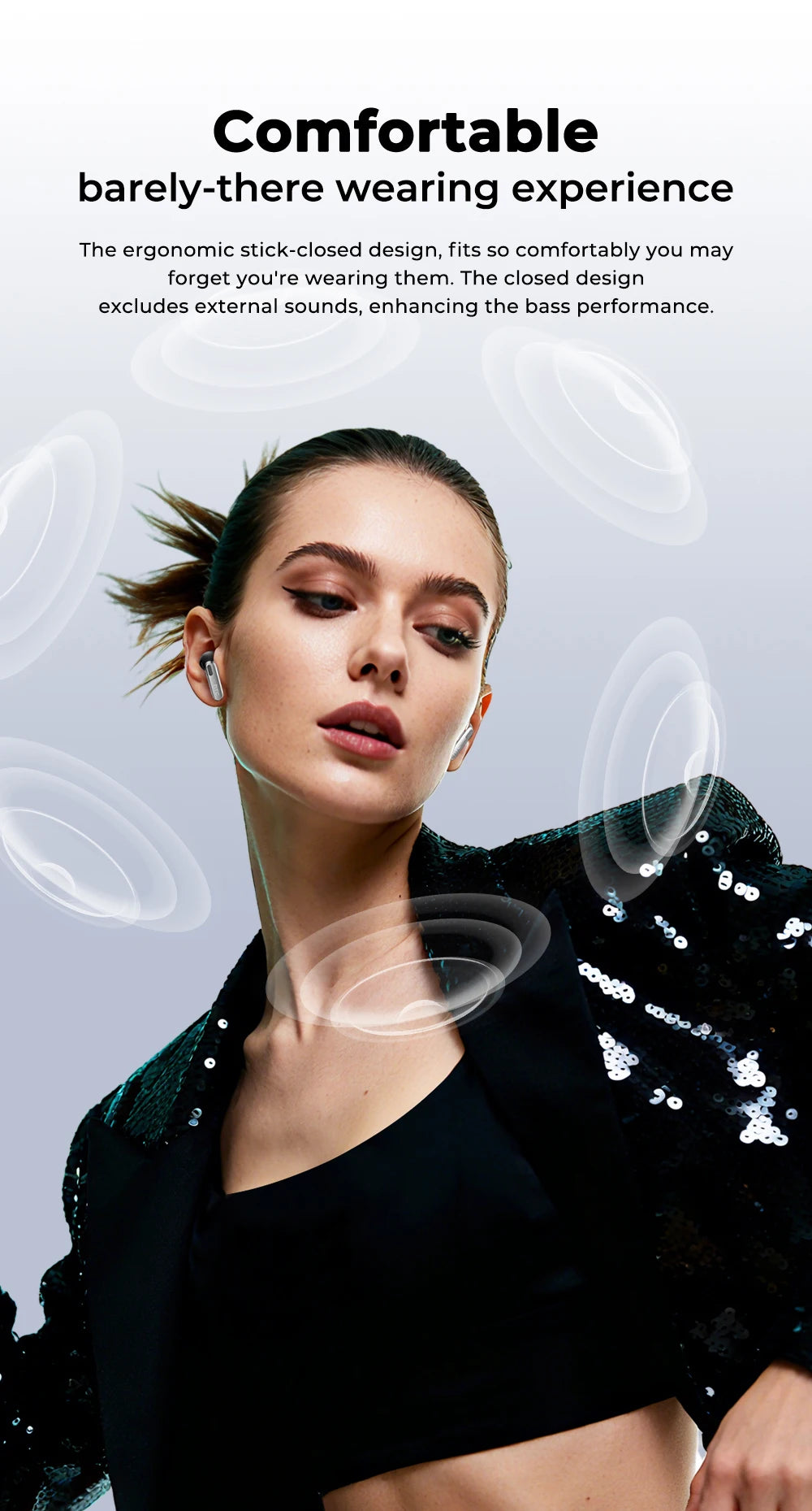 HTC NE46 TWS Earbuds BT 6.0 Heart Rate Monitoring Earbuds Smart Screen Charging Case  Noise Cancelling HiFi Stereo AI Translator