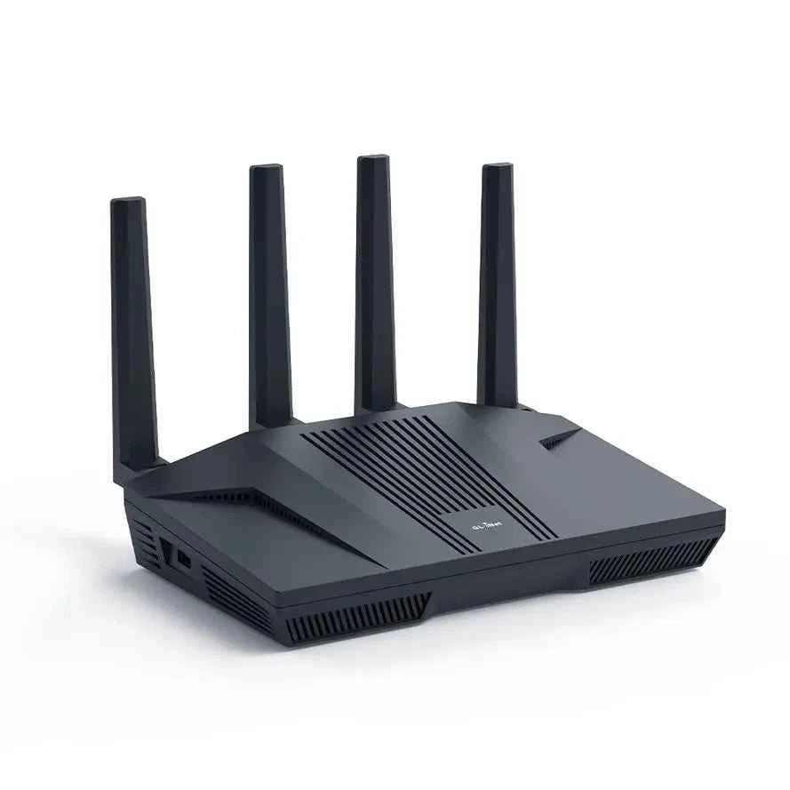 GL.iNet Flint 2 (GL-MT6000) home and office router, 8-Stream Wi-Fi 6 technology, OpenWrt,2.5G Ethernet ports