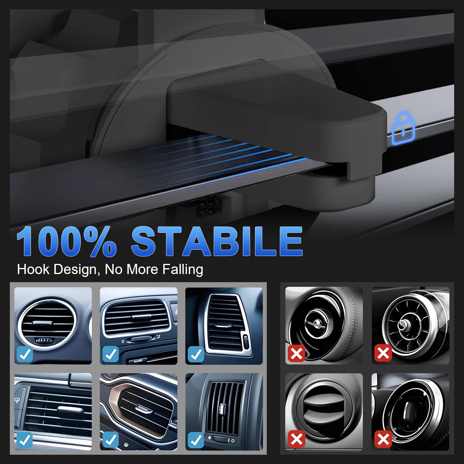 Magnet Wireless Car Charger 15W Phone Holder Car Air Vent Fast Charging Pad For Magsafe iPhone 17 16 15 14 13