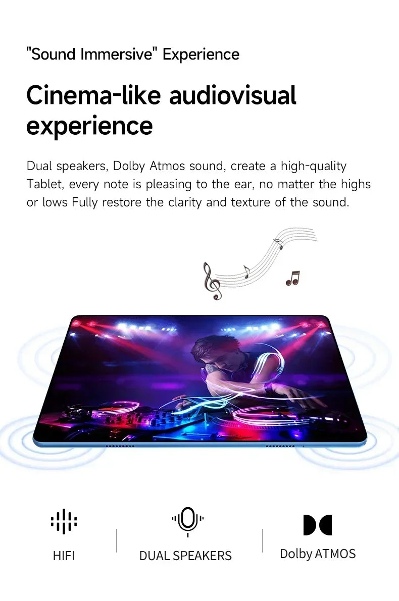 2025 New iPad Air PRO Latest Global First Tablet mi Android 14 Snapdragon 8Gen3 11 inch Soft Light Screen WiFi GPS WPS 5G планше