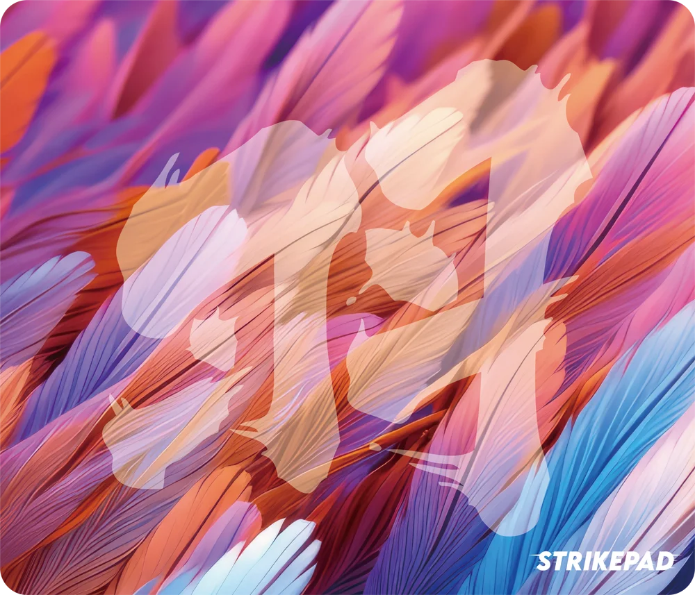 FANTECH Strikepad MST491 Gaming Mousepad Alluring Holographle Design 490x420x3mm Mouse Mat  490x420x3mm