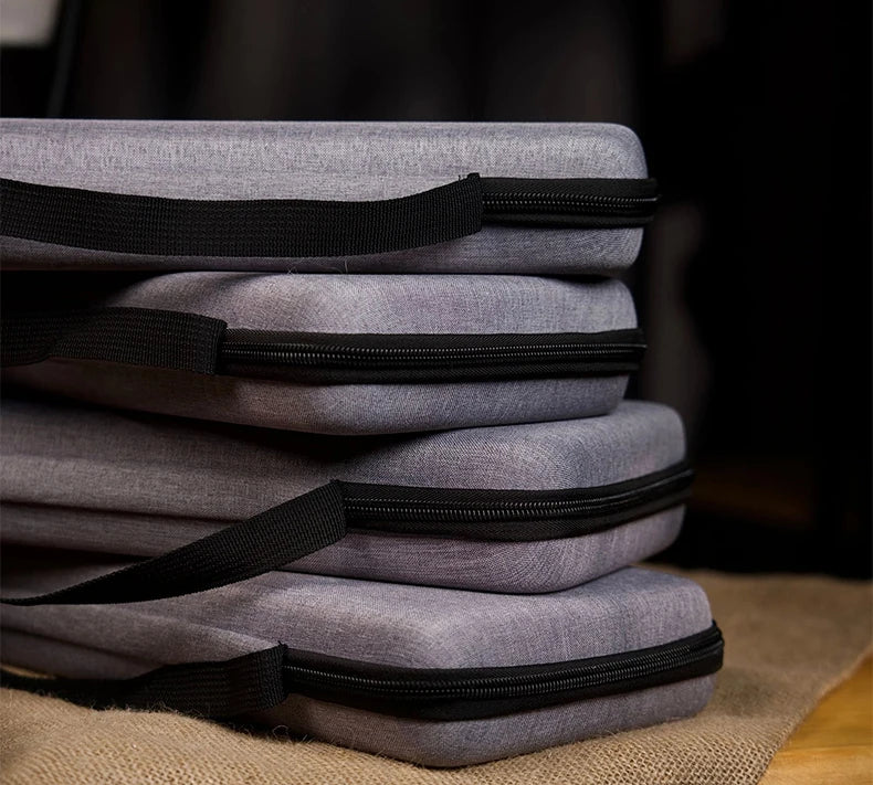 Dustproof Water-Resistant Mechanical Keyboard Case Storage Bag - EVA Hard Shell Fits 61/68/75%/TKL/98%/Full-Size Keyboards