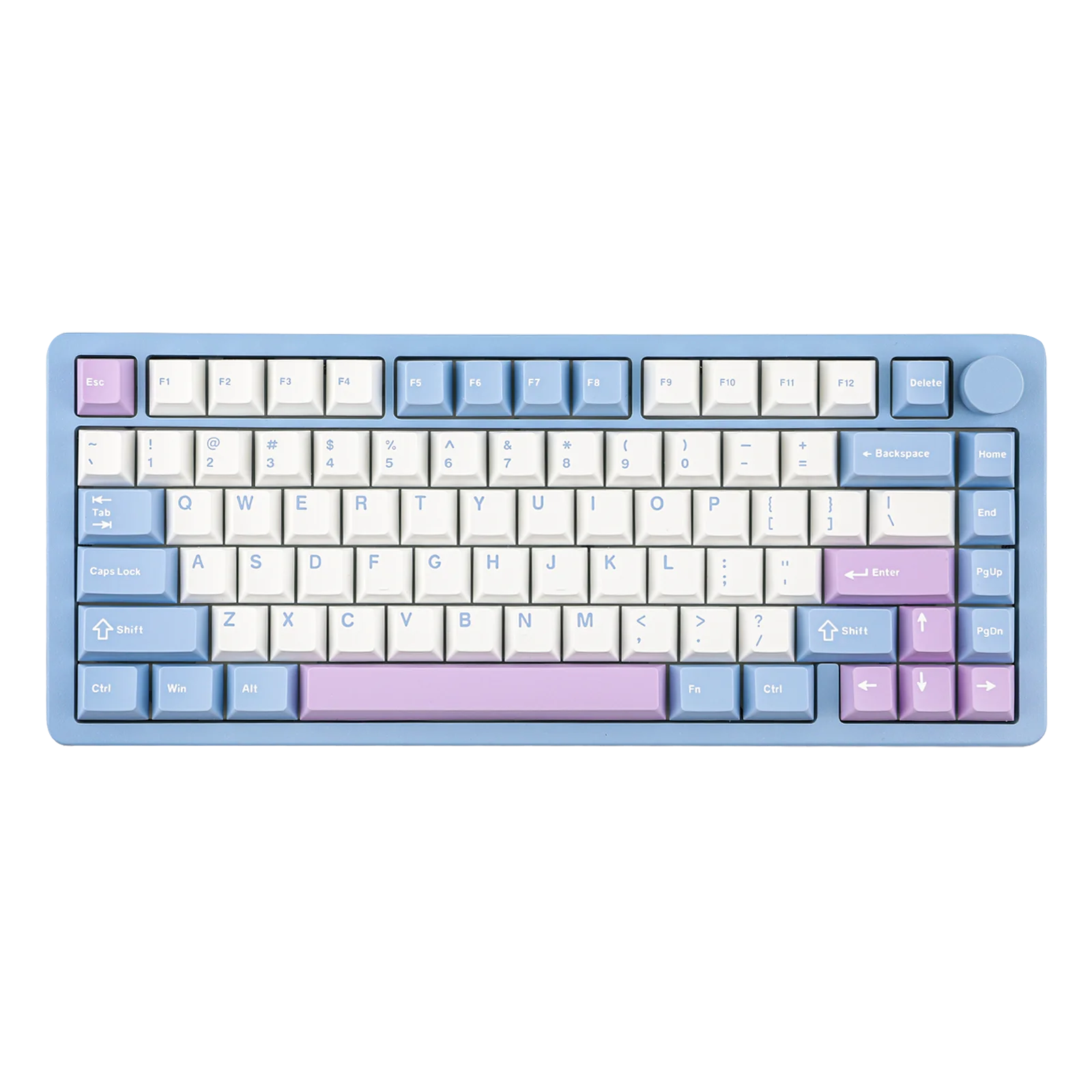 MechLands Blade75 Hot-Swap Gasket Wireless BT5.0/2.4GHz/USB-C Wired Aluminum Mechanical Gaming Keyboard for Win/Mac/Games/Office